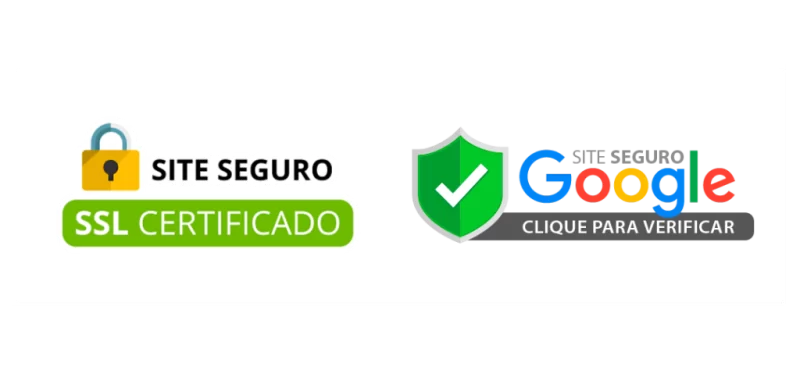 Selo de site seguro e SSL certificado