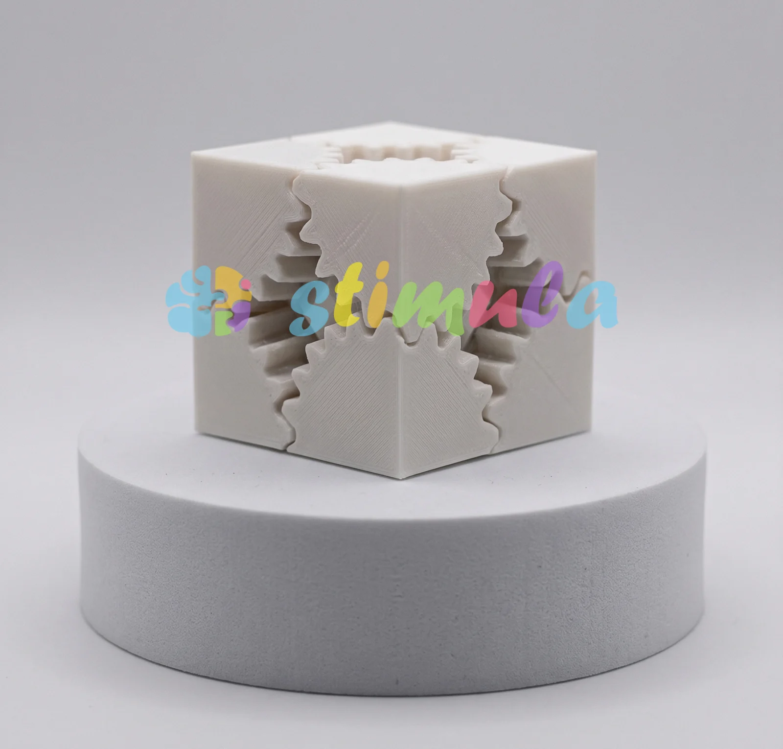 Cubo Engrenagem Sensorial - Stimula